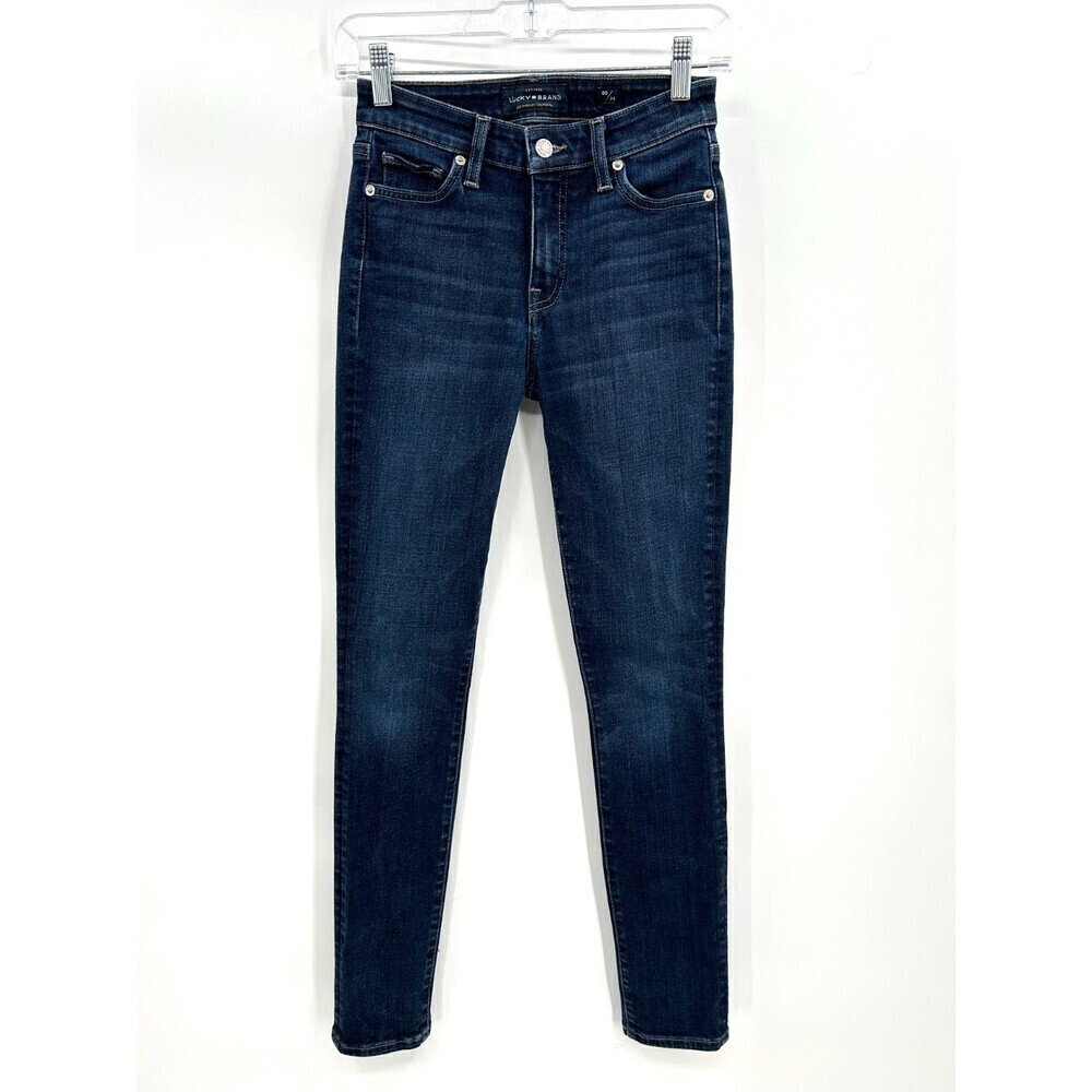 LUCKY BRAND Hayden Skinny Mid Rise Denim Blue Jeans Size 11 / 24